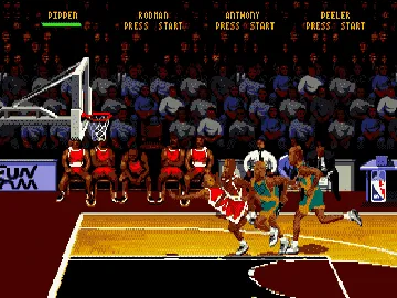 NBA Hang Time (Europe) screen shot game playing